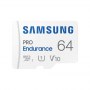 Samsung | PRO Endurance | MB-MJ64KA/EU | 64 GB | MicroSD Memory Card | Flash memory class U1, V10, Class 10 | SD adapter - 2